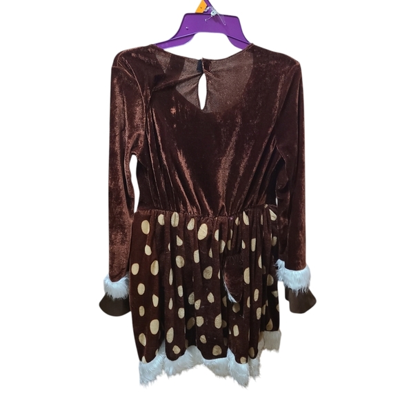 Adult Deer Costume Dress Size Medium - Picture 2 of 3